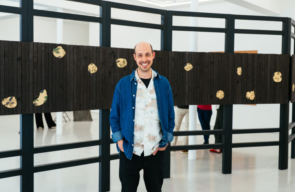 Abraham Kritzman in Residency at Elizabeth Xi Bauer Studio, Deptford