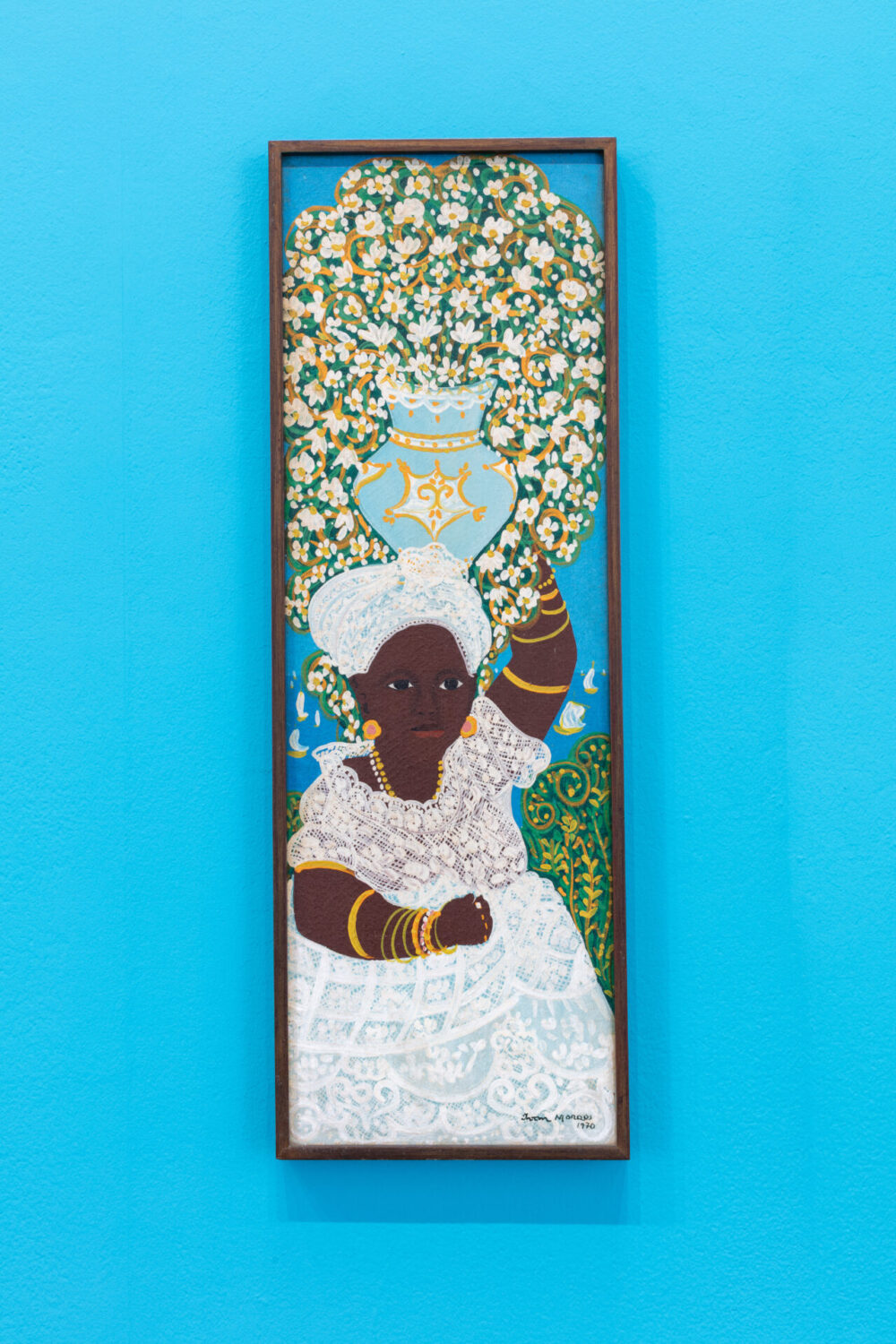 Untitled (vase on the head)