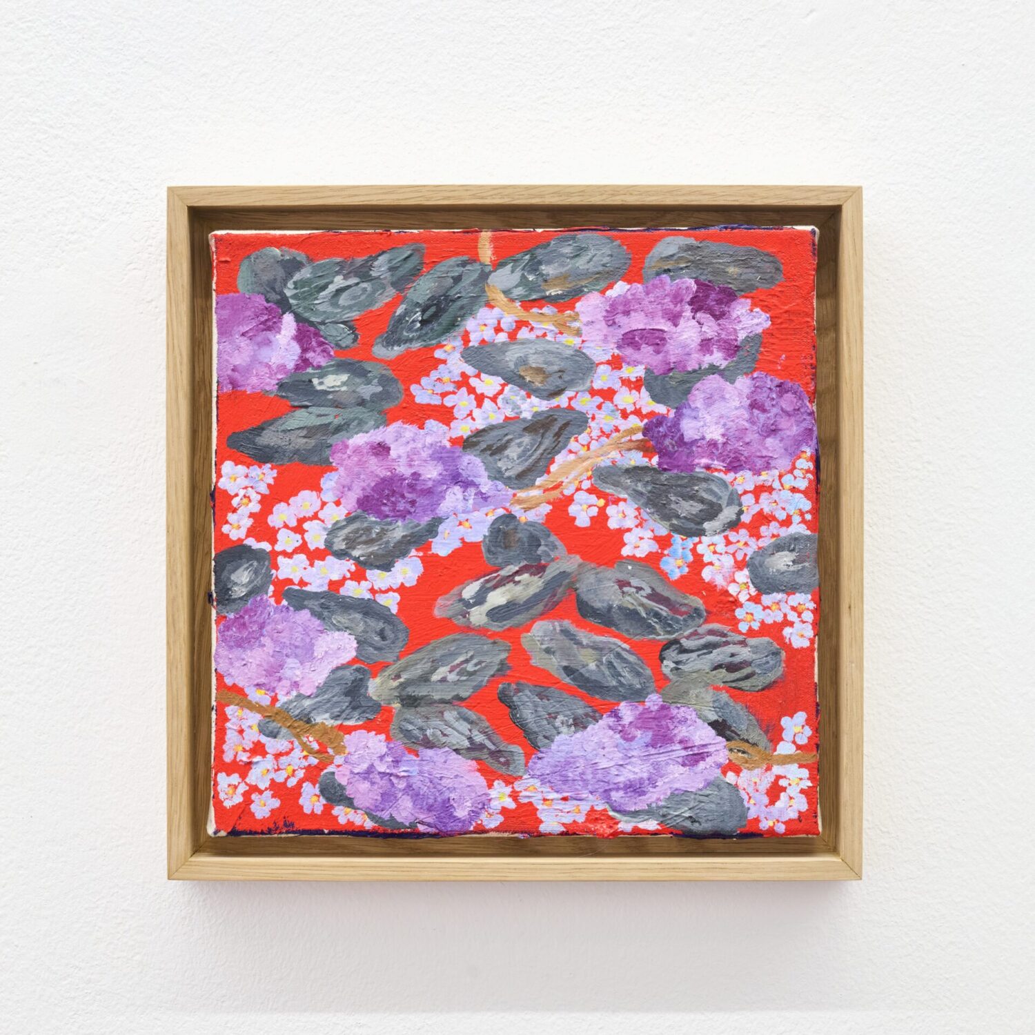 Conversation between oysters, lilacs and forget-me-nots