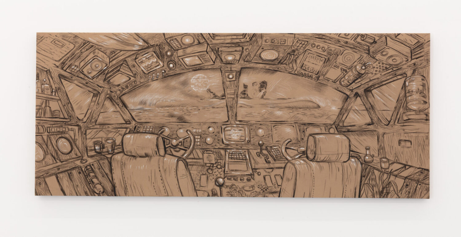 Moon Rabbit Lunar Cruiser Cockpit